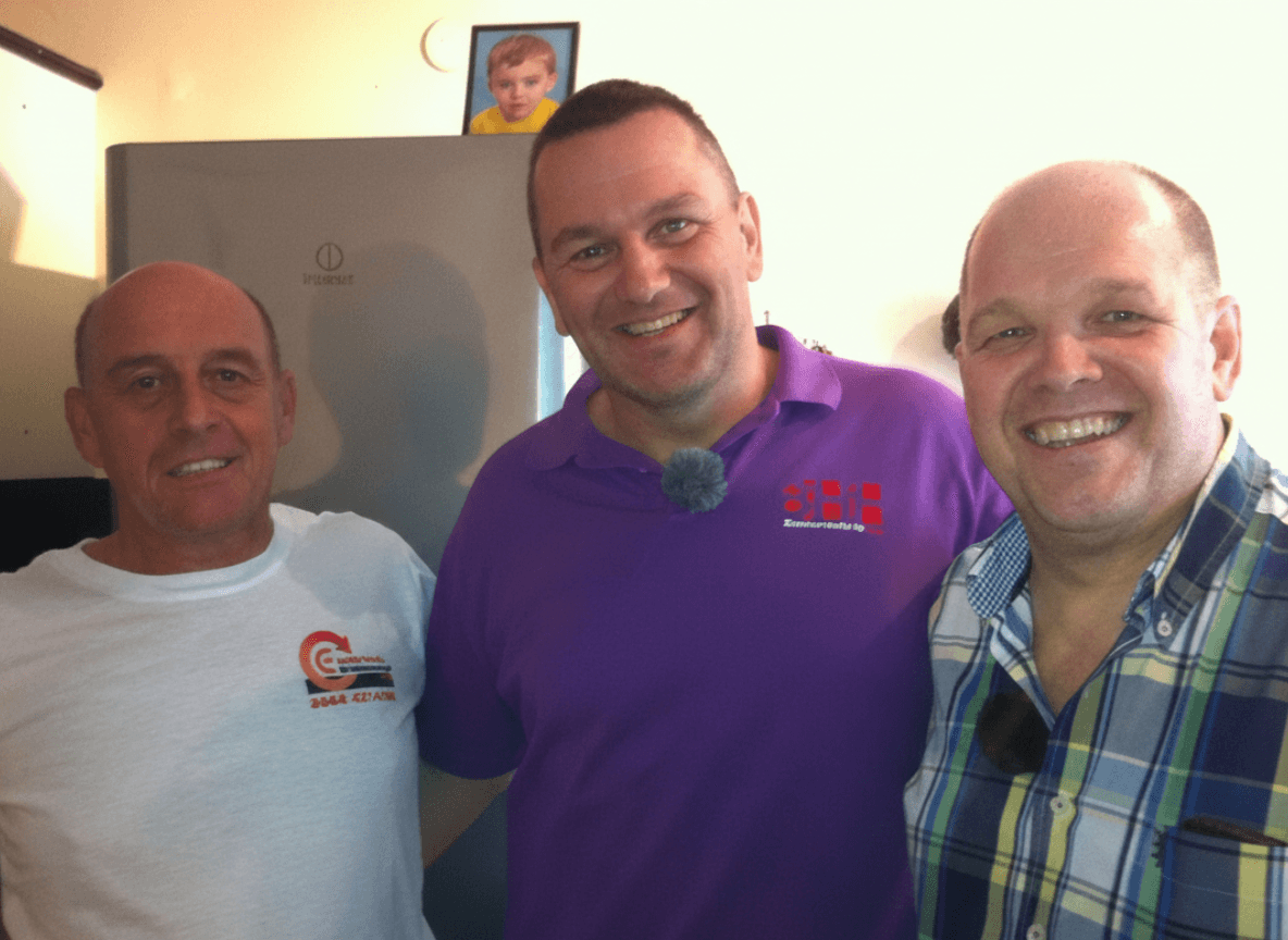 Rudolf Hofer und Team